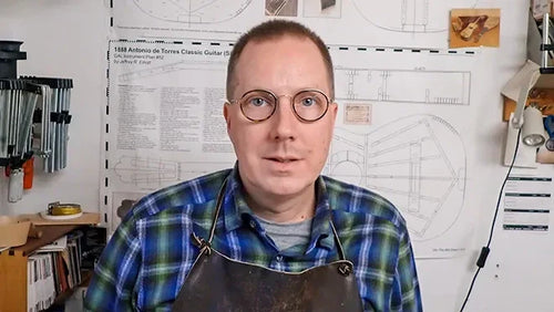 Tobias bygger gitarrer till världens musikelit