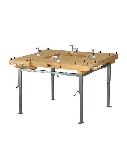 Sjöbergs EDU 1300 mit Stahlgestell 4-Werkstation