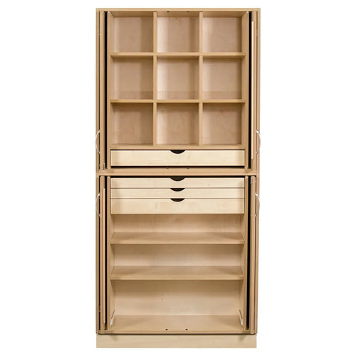 Sjöbergs Schrank 1, Glas-/Birkentüren