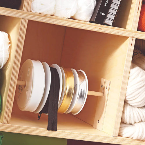 Sjöbergs Schrank 1, Glas-/Birkentür, Textilien Vorschlag