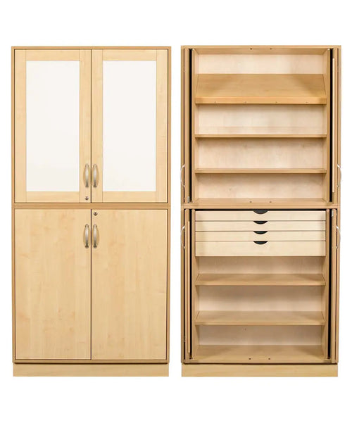 Sjöbergs Schrank 1, Whiteboard-/Birkentür