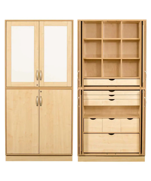 Sjöbergs Schrank 1, Whiteboard-/Birkentür